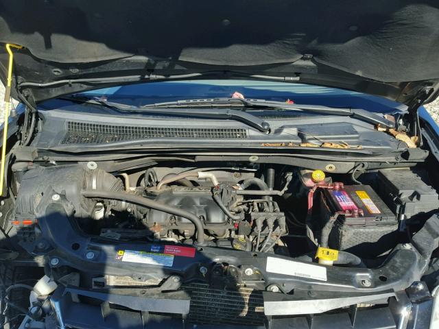 2A8HR54PX8R639834 - 2008 CHRYSLER TOWN & COU BLACK photo 7