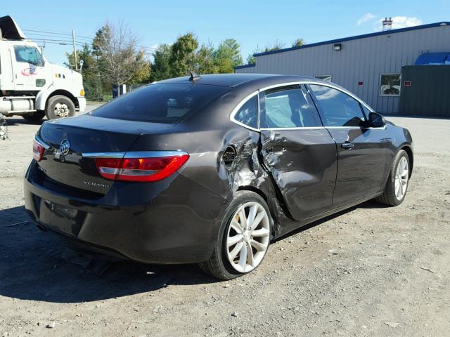 1G4PP5SK2C4183481 - 2012 BUICK VERANO BLACK photo 4