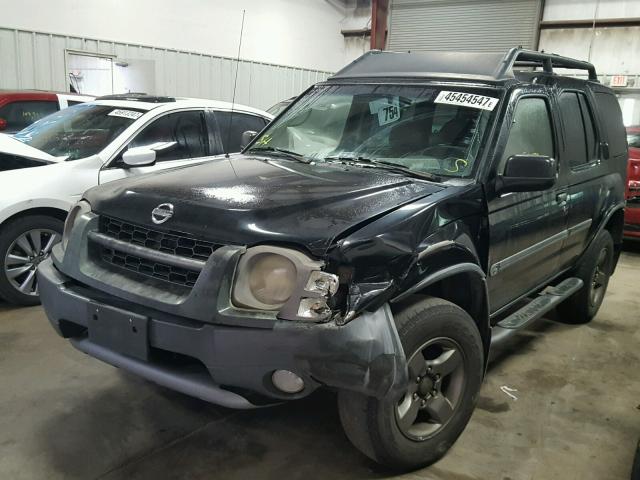 5N1ED28T92C560875 - 2002 NISSAN XTERRA BLACK photo 2