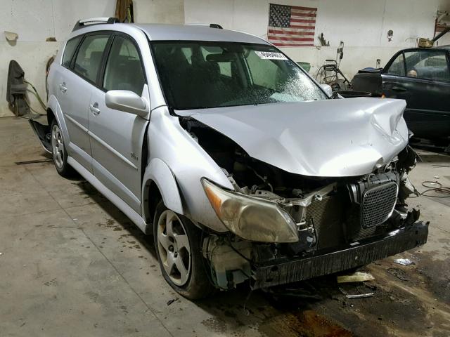 5Y2SL65846Z400617 - 2006 PONTIAC VIBE SILVER photo 1