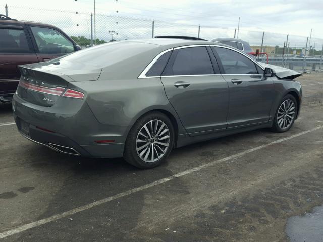 3LN6L5D96HR653060 - 2017 LINCOLN MKZ SELECT GREEN photo 4