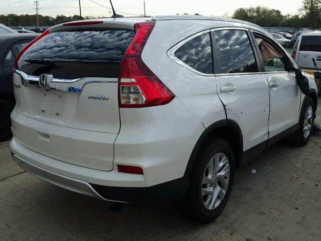 5J6RM4H7XGL022966 - 2016 HONDA CR-V EXL 白色 照片 4