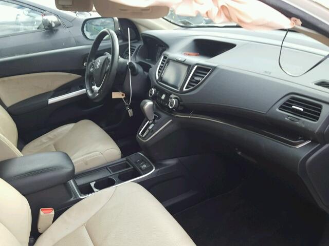 5J6RM4H7XGL022966 - 2016 HONDA CR-V EXL 白色 照片 5