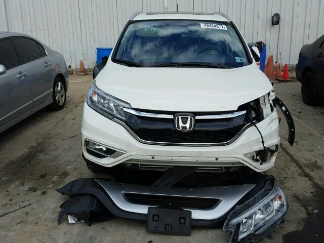 5J6RM4H7XGL022966 - 2016 HONDA CR-V EXL 白色 照片 9