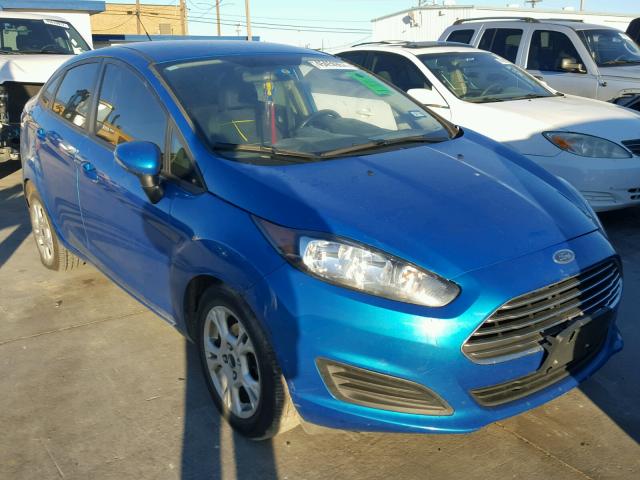 3FADP4BJ0EM165969 - 2014 FORD FIESTA SE BLUE photo 1