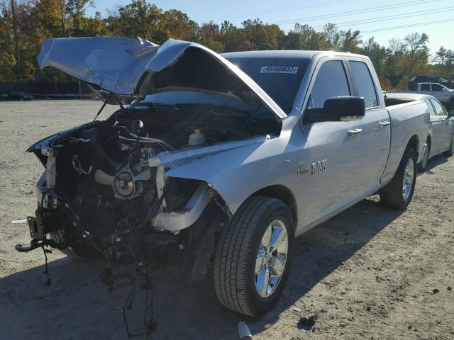 1C6RR7GT9GS353073 - 2016 RAM 1500 SLT SILVER photo 2