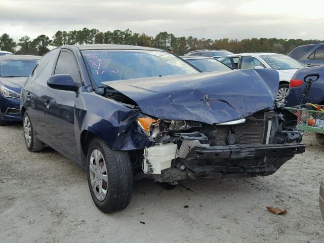 KMHDU4AD1AU114058 - 2010 HYUNDAI ELANTRA BL BLUE photo 1