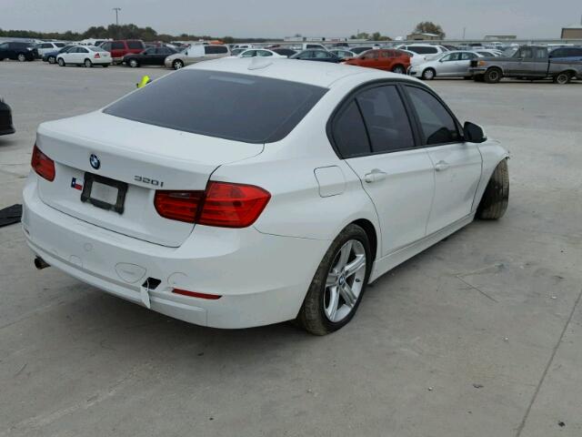 WBA3B1C58EK130931 - 2014 BMW 320 I WHITE photo 4