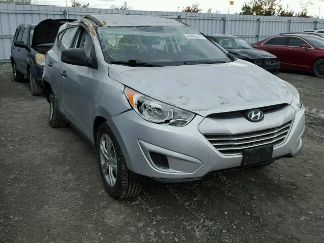 KM8JT3ACXBU157158 - 2011 HYUNDAI TUCSON GL SILVER photo 1