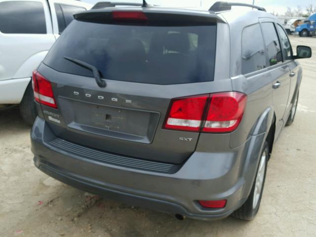 3C4PDCBB5CT392189 - 2012 DODGE JOURNEY SX GRAY photo 4