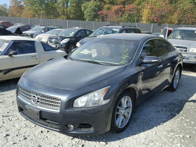 1N4AA51E99C816859 - 2009 NISSAN MAXIMA S GRAY photo 2