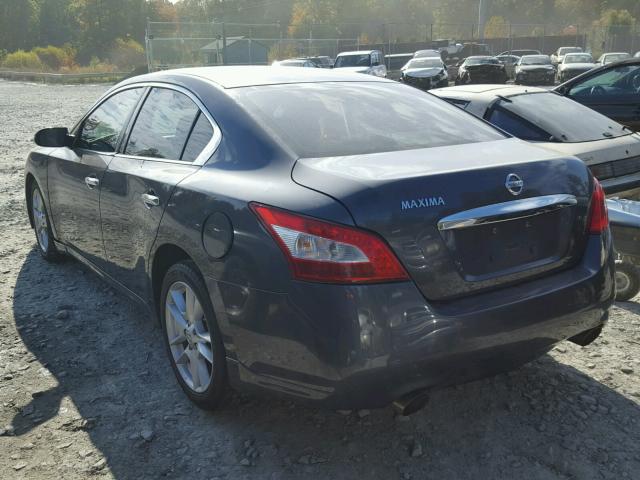 1N4AA51E99C816859 - 2009 NISSAN MAXIMA S GRAY photo 3