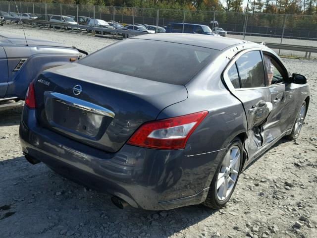 1N4AA51E99C816859 - 2009 NISSAN MAXIMA S GRAY photo 4