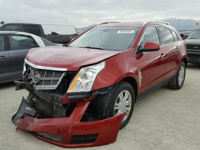 3GYFNAEY1BS546165 - 2011 CADILLAC SRX BURGUNDY photo 2