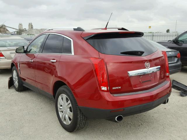 3GYFNAEY1BS546165 - 2011 CADILLAC SRX BURGUNDY photo 3