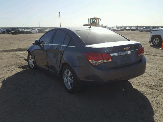 1G1PK5SBXD7175527 - 2013 CHEVROLET CRUZE LT BLACK photo 3