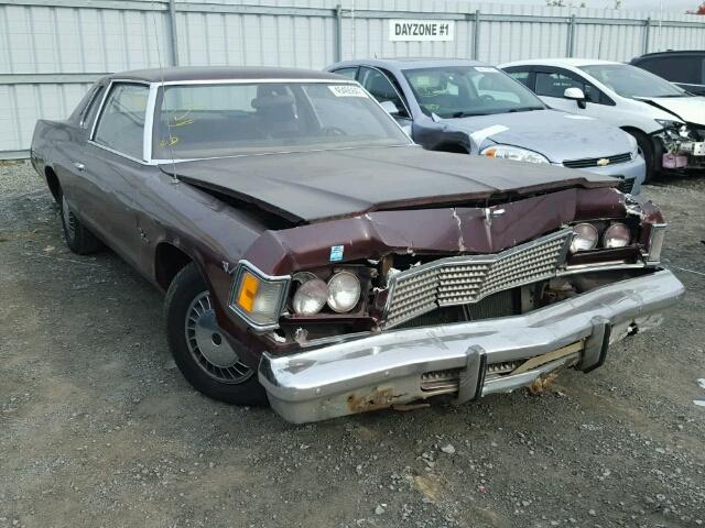 DP29K5D170530 - 1975 DODGE MONACO BURGUNDY photo 1