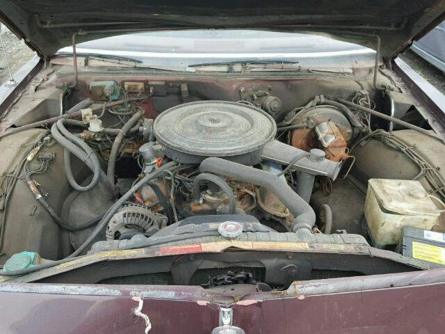 DP29K5D170530 - 1975 DODGE MONACO BURGUNDY photo 7