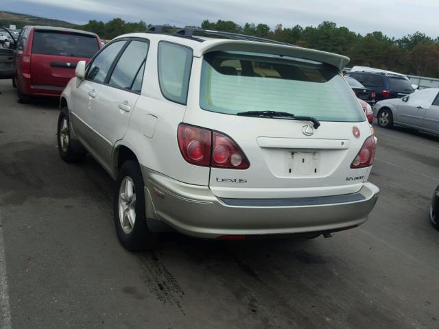 JT6HF10U9Y0132428 - 2000 LEXUS RX 300 WHITE photo 3