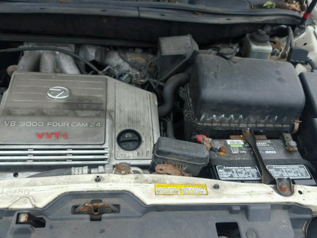 JT6HF10U9Y0132428 - 2000 LEXUS RX 300 WHITE photo 7