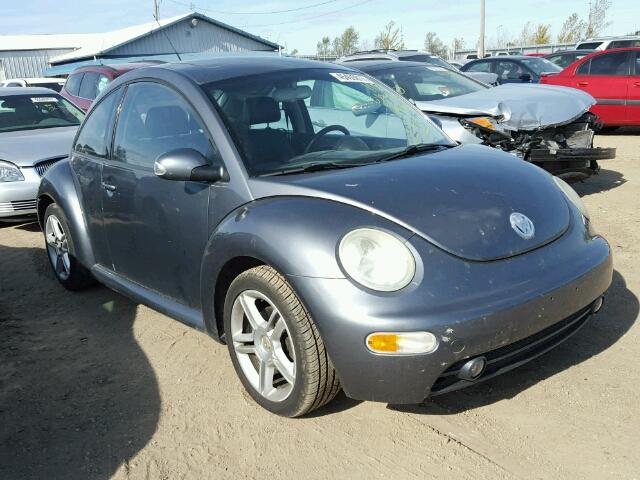 3VWCD31C05M418216 - 2005 VOLKSWAGEN NEW BEETLE GRAY photo 1