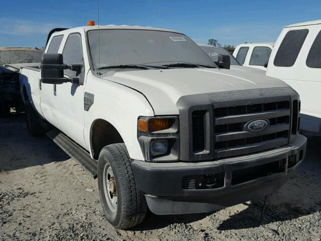 1FTSW21519EB25232 - 2009 FORD F250 SUPER WHITE photo 1