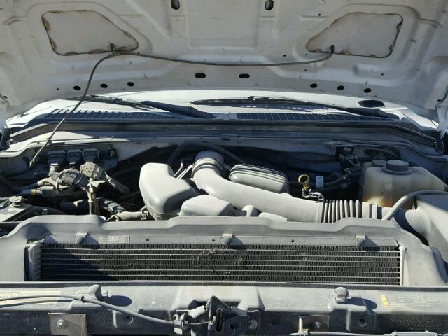 1FTSW21519EB25232 - 2009 FORD F250 SUPER WHITE photo 7