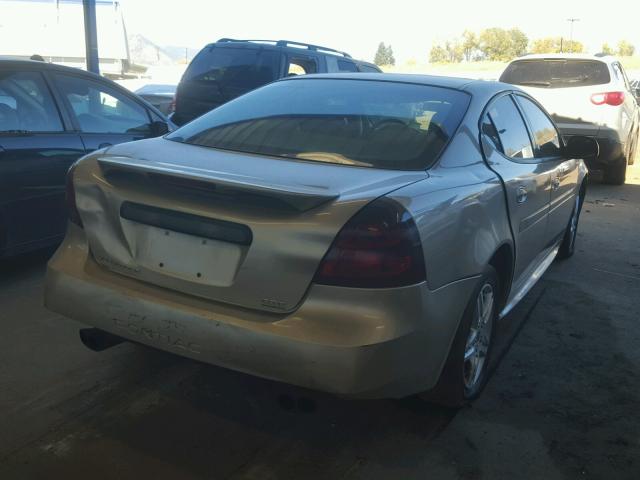 2G2WR524051327544 - 2005 PONTIAC GRAND PRIX ოქროსფერი ფოტო 4