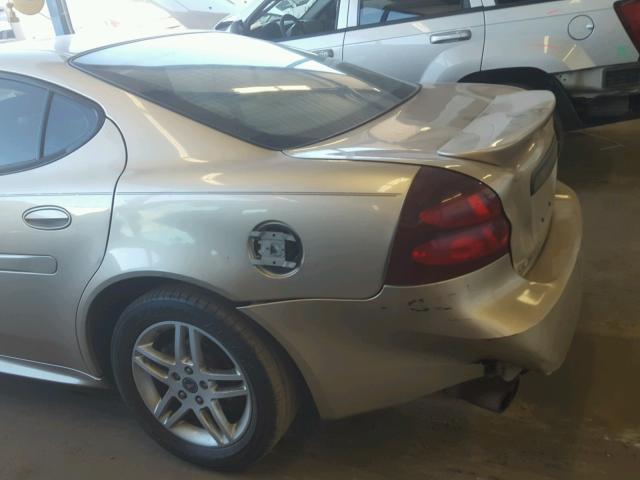 2G2WR524051327544 - 2005 PONTIAC GRAND PRIX ოქროსფერი ფოტო 9