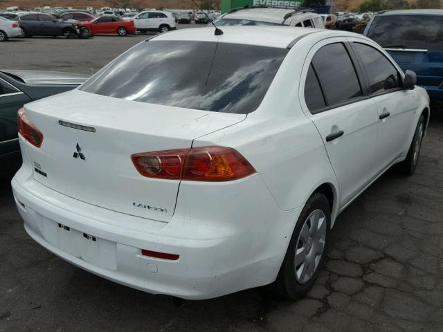 JA3AU16U29U017153 - 2009 MITSUBISHI LANCER DE WHITE photo 4