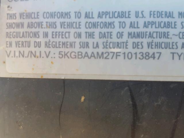 5KGBAAM27F1013847 - 2015 UTILITY TRAILER BLACK photo 10