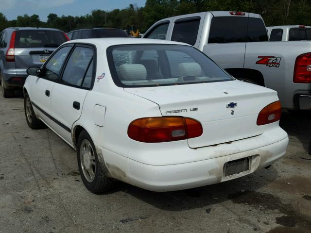 1Y1SK52861Z441448 - 2001 CHEVROLET GEO PRIZM 白色 照片 3