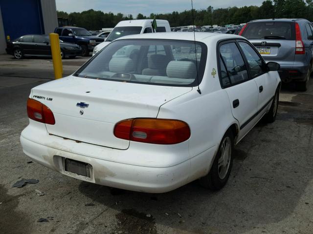 1Y1SK52861Z441448 - 2001 CHEVROLET GEO PRIZM WHITE photo 4