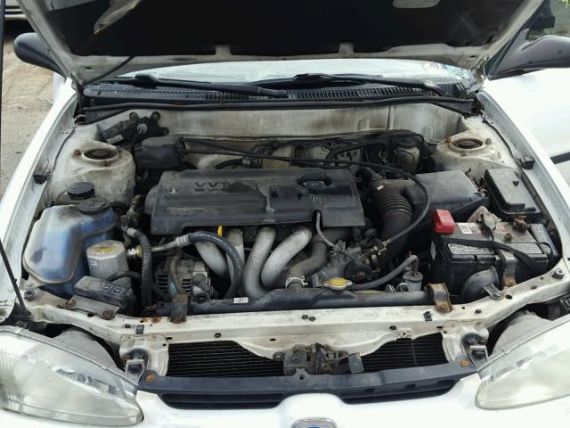 1Y1SK52861Z441448 - 2001 CHEVROLET GEO PRIZM 白色 照片 7