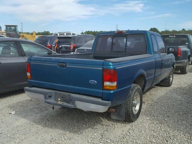 1FTCR14X3RPC57447 - 1994 FORD RANGER BLUE photo 4