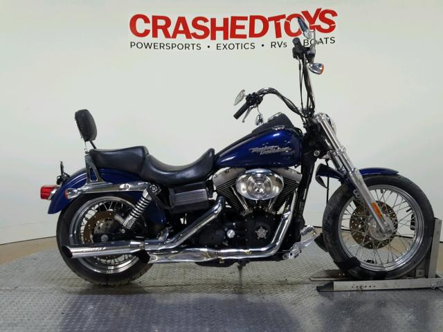 1HD1GX1196K305377 - 2006 HARLEY-DAVIDSON FXDBI BLUE photo 1