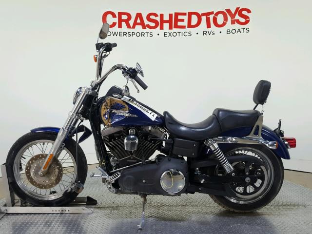 1HD1GX1196K305377 - 2006 HARLEY-DAVIDSON FXDBI BLUE photo 5