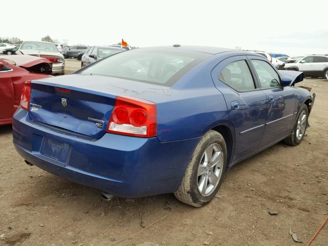 2B3CA5CT8AH125291 - 2010 DODGE CHARGER R/ BLUE photo 4