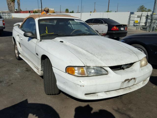 1FAFP45X0WF145022 - 1998 FORD MUSTANG GT WHITE photo 1