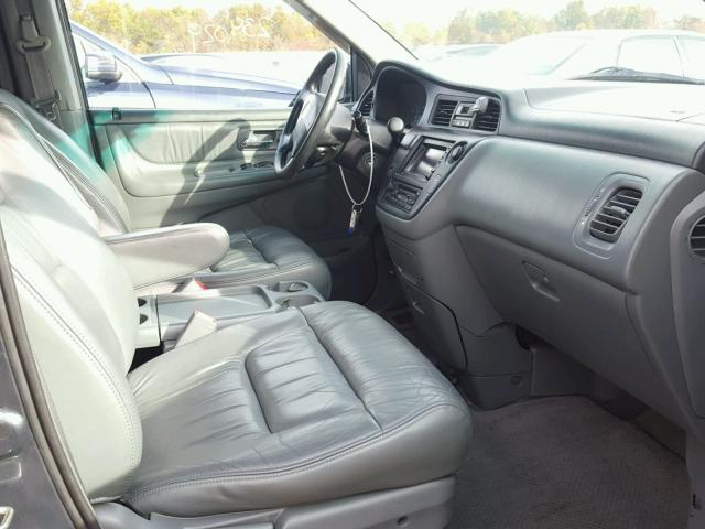 5FNRL18713B079707 - 2003 HONDA ODYSSEY EX GRAY photo 5