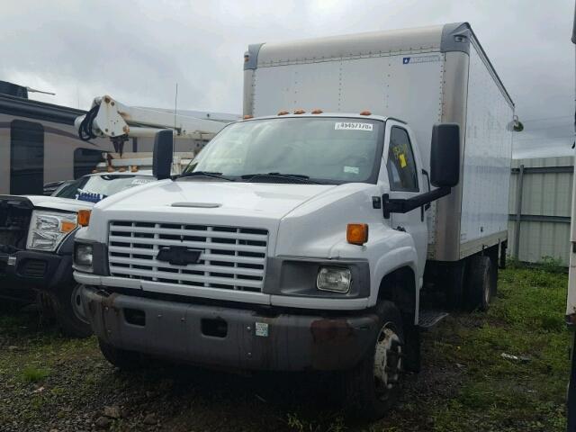 1GBE4C1G28F408374 - 2008 CHEVROLET C4500 C4C0 WHITE photo 9