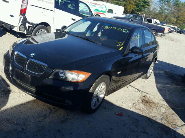 WBAVC73547KP33726 - 2007 BMW 328 BLACK photo 2