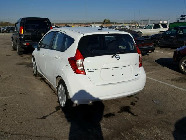 3N1CE2CP5GL397224 - 2016 NISSAN VERSA NOTE WHITE photo 3