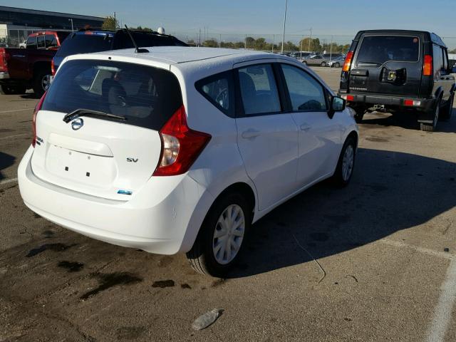 3N1CE2CP5GL397224 - 2016 NISSAN VERSA NOTE WHITE photo 4