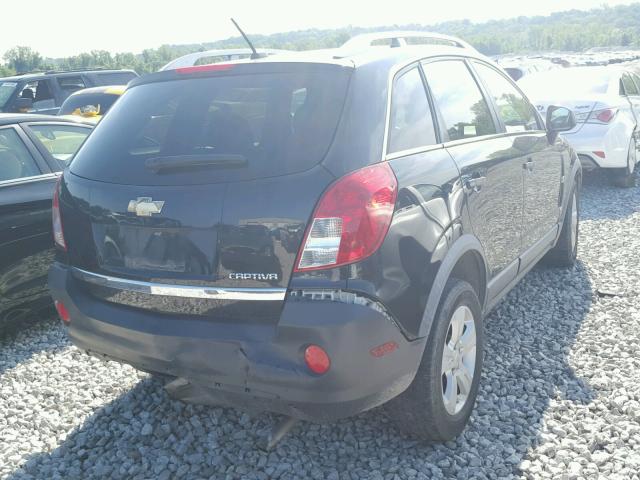 3GNAL2EK7DS600456 - 2013 CHEVROLET CAPTIVA LS 黑色 照片 4