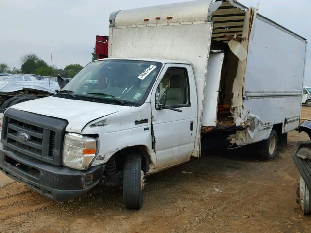 1FDWE3FL9BDA86382 - 2011 FORD ECONOLINE WHITE photo 2