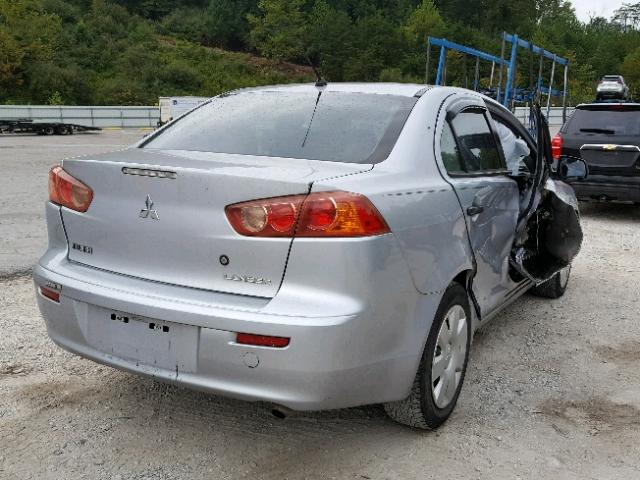 JA3AU16U68U005070 - 2008 MITSUBISHI LANCER DE SILVER photo 4