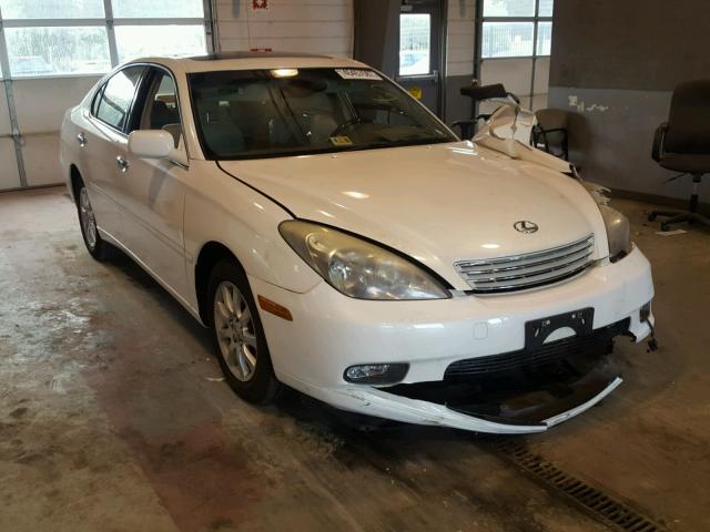 JTHBF30G636015110 - 2003 LEXUS ES 300 WHITE photo 1