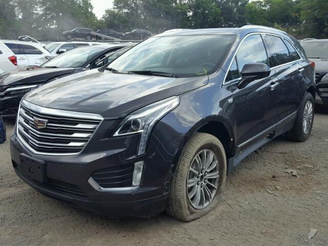 1GYKNDRS5HZ221990 - 2017 CADILLAC XT5 LUXURY BLACK photo 2