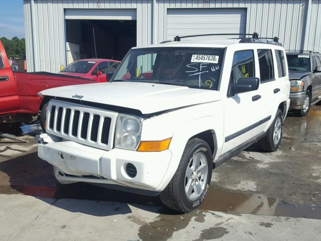 1J8HH48N36C340696 - 2006 JEEP COMMANDER 白色 照片 2
